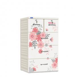 Tủ nhựa Mina 4 tầng xám